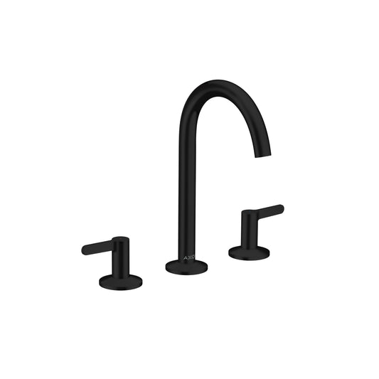 AXOR 48050671 Matte Black ONE Modern Widespread Bathroom Faucet 1.2 GPM