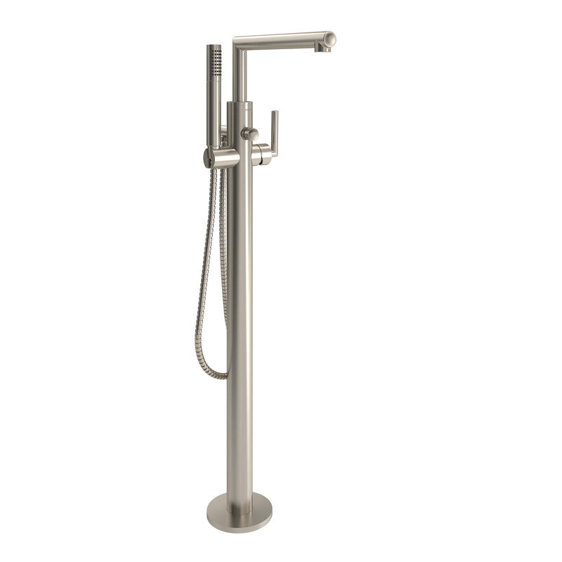 MOEN S93005BN Arris Brushed Nickel One-Handle Tub Filler Includes Hand Shower