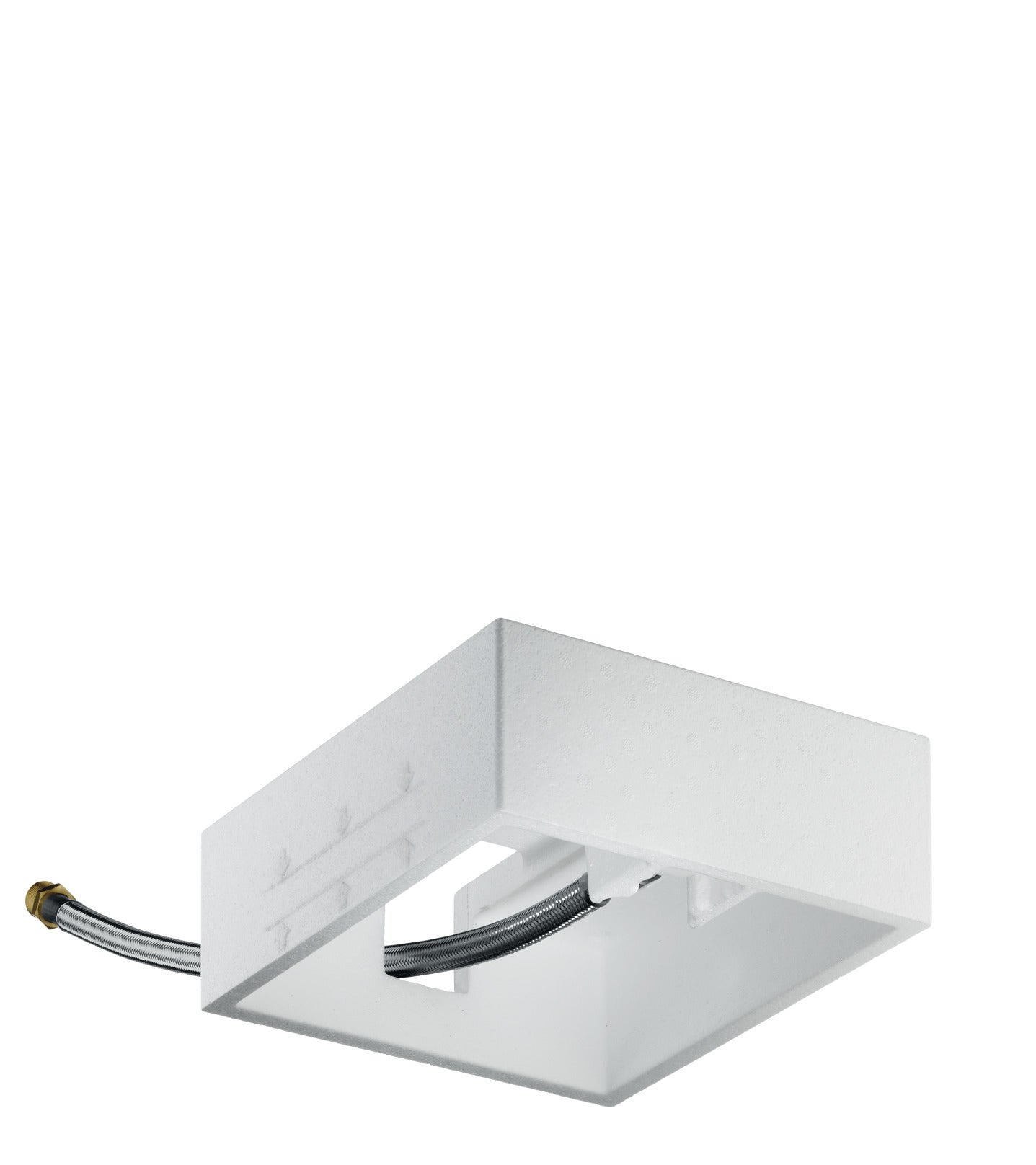 HANSGROHE 26471181 Raindance Rough, Showerhead 260 Square 1-Jet in n.a.