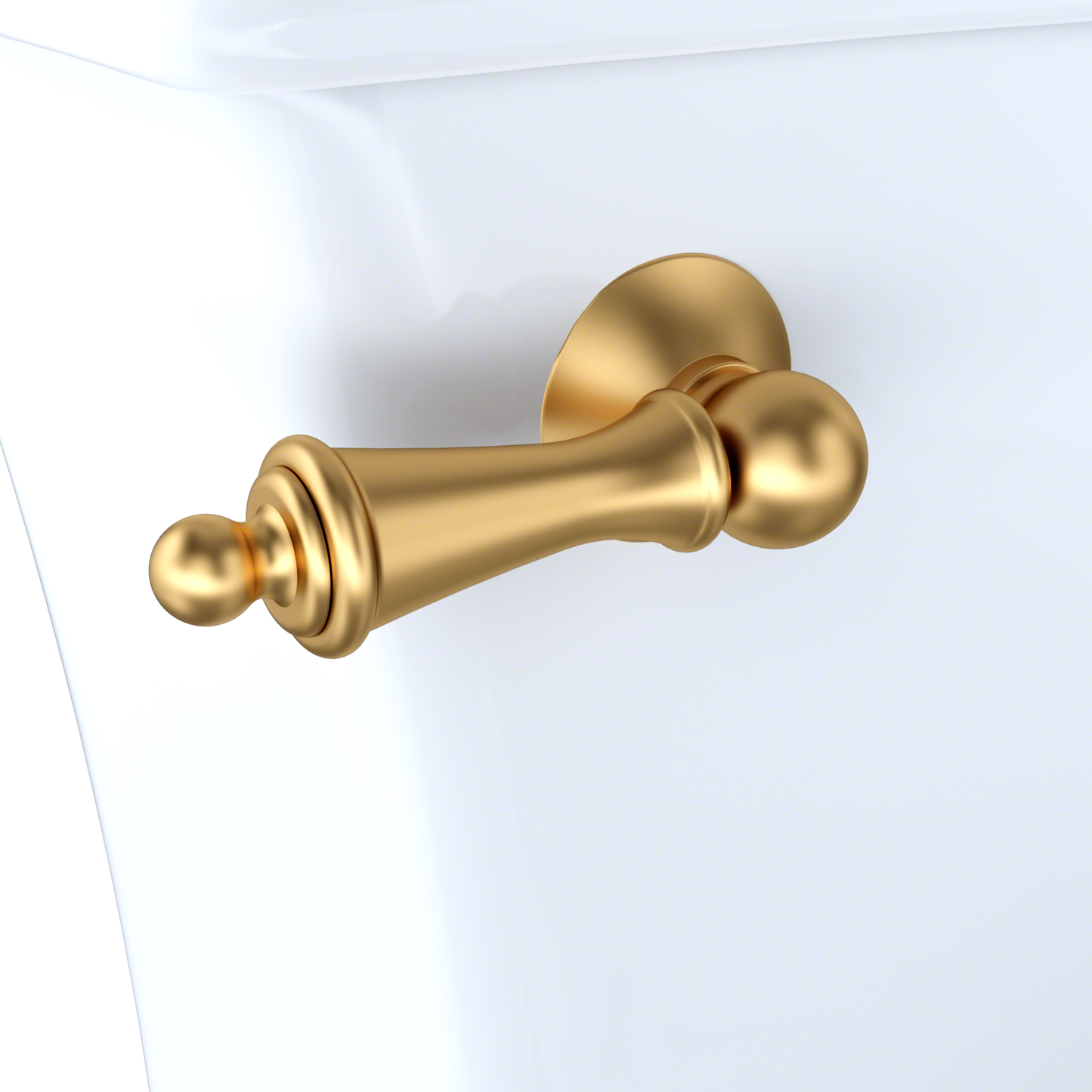 TOTO THU148#SB TRIP LEVER - SATIN BRASS For CLAYTON TOILET , SATIN BRASS