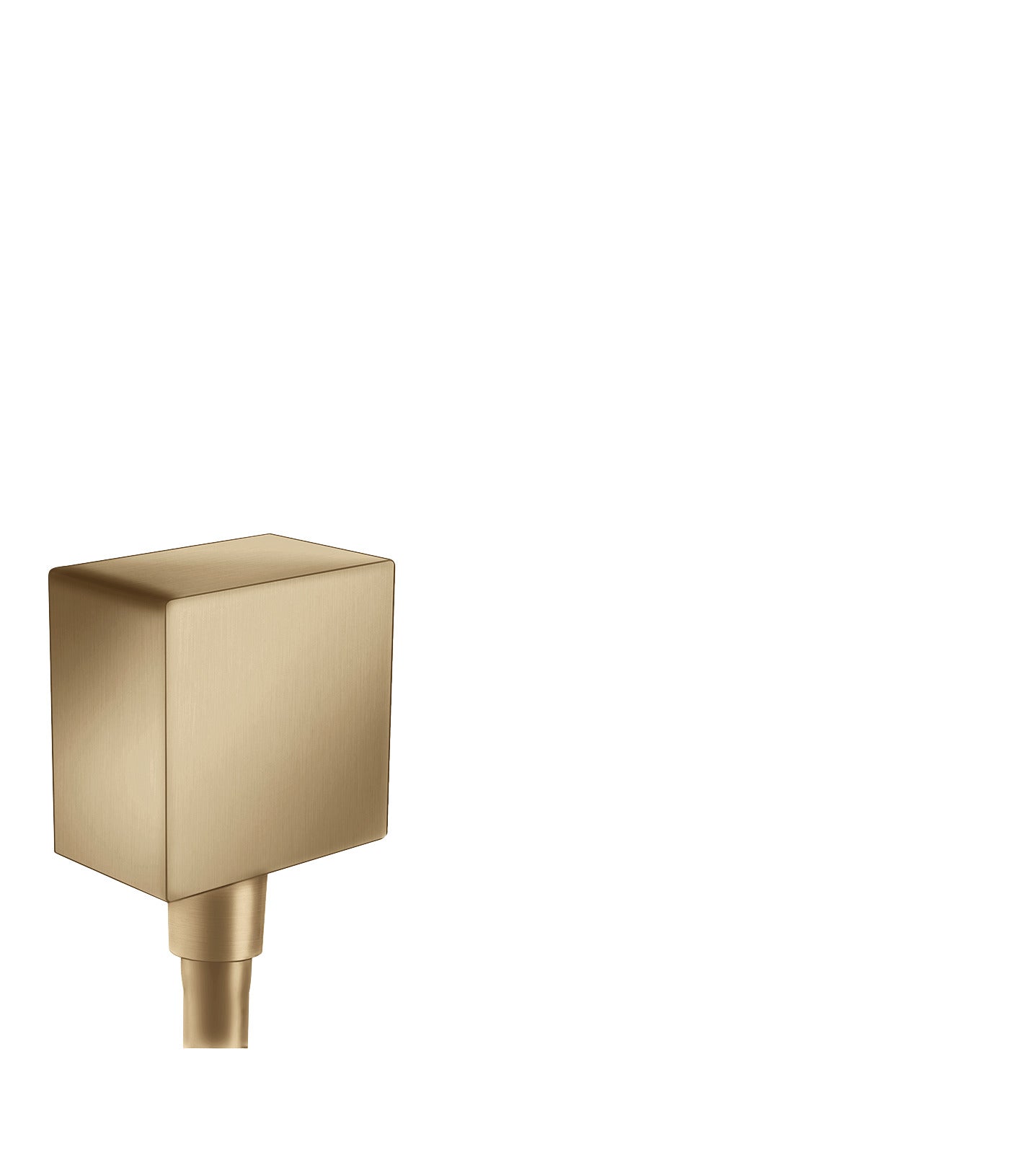HANSGROHE 26455141 Brushed Bronze FixFit Modern Wall Outlet
