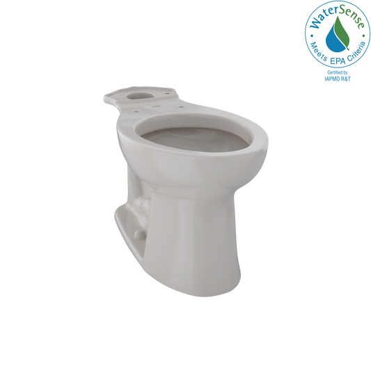 TOTO C244EF#12 Entrada Universal Height Elongated Toilet Bowl , Sedona Beige