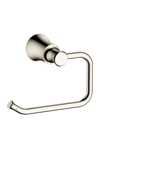 HANSGROHE 04787830 Polished Nickel Joleena Transitional Toilet Paper Holder