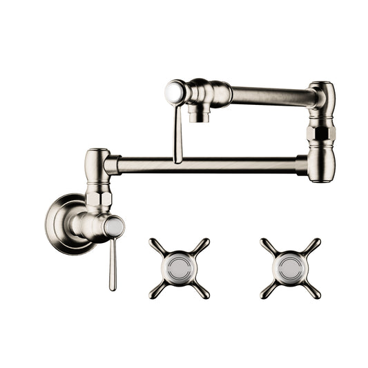 AXOR 16859831 Polished Nickel Montreux Classic Kitchen Faucet 2.5 GPM