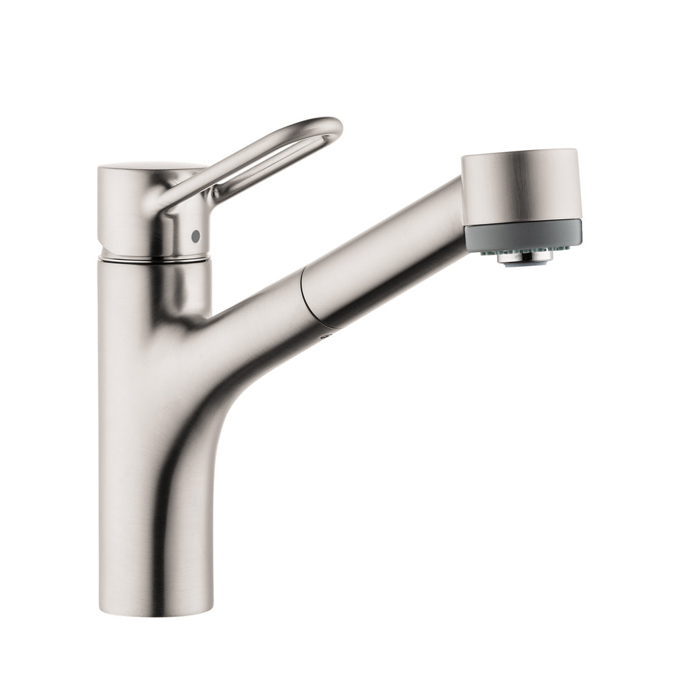 HANSGROHE 04704805 Stainless Steel Optic Talis Loop Kitchen Faucet 1.75 GPM