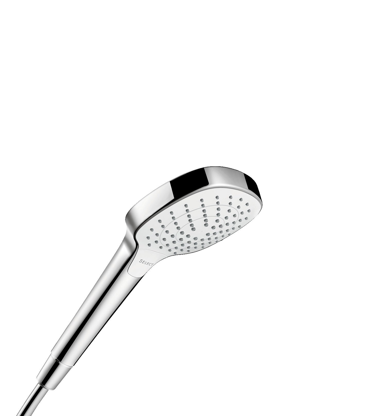 HANSGROHE 26813401 Croma Select E Handshower 110 Vario-Jet, 2.5 GPM - White/Chrome