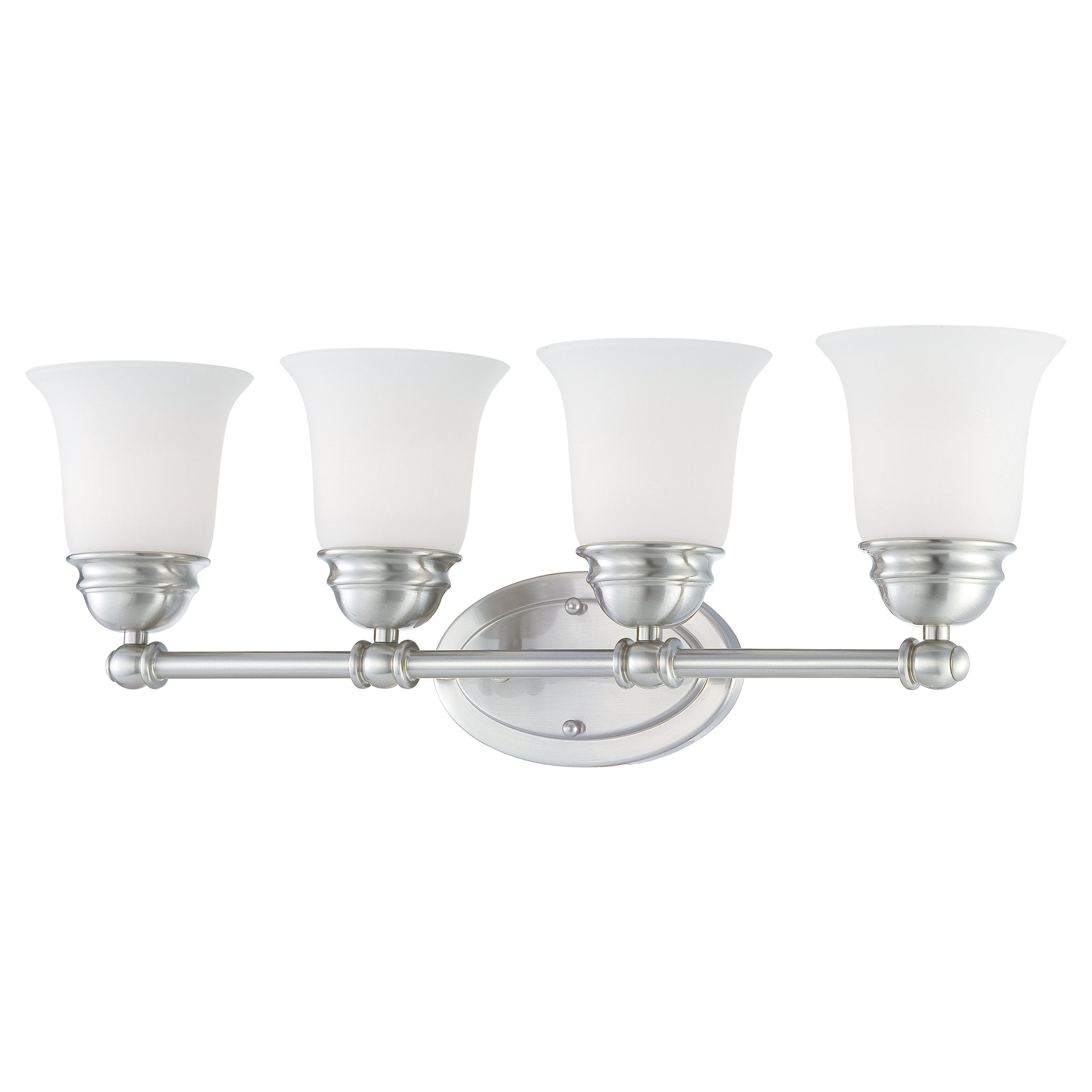 THOMAS SL714478 Bella 24.5'' Wide 4-Light Vanity Light - Brushed Nickel