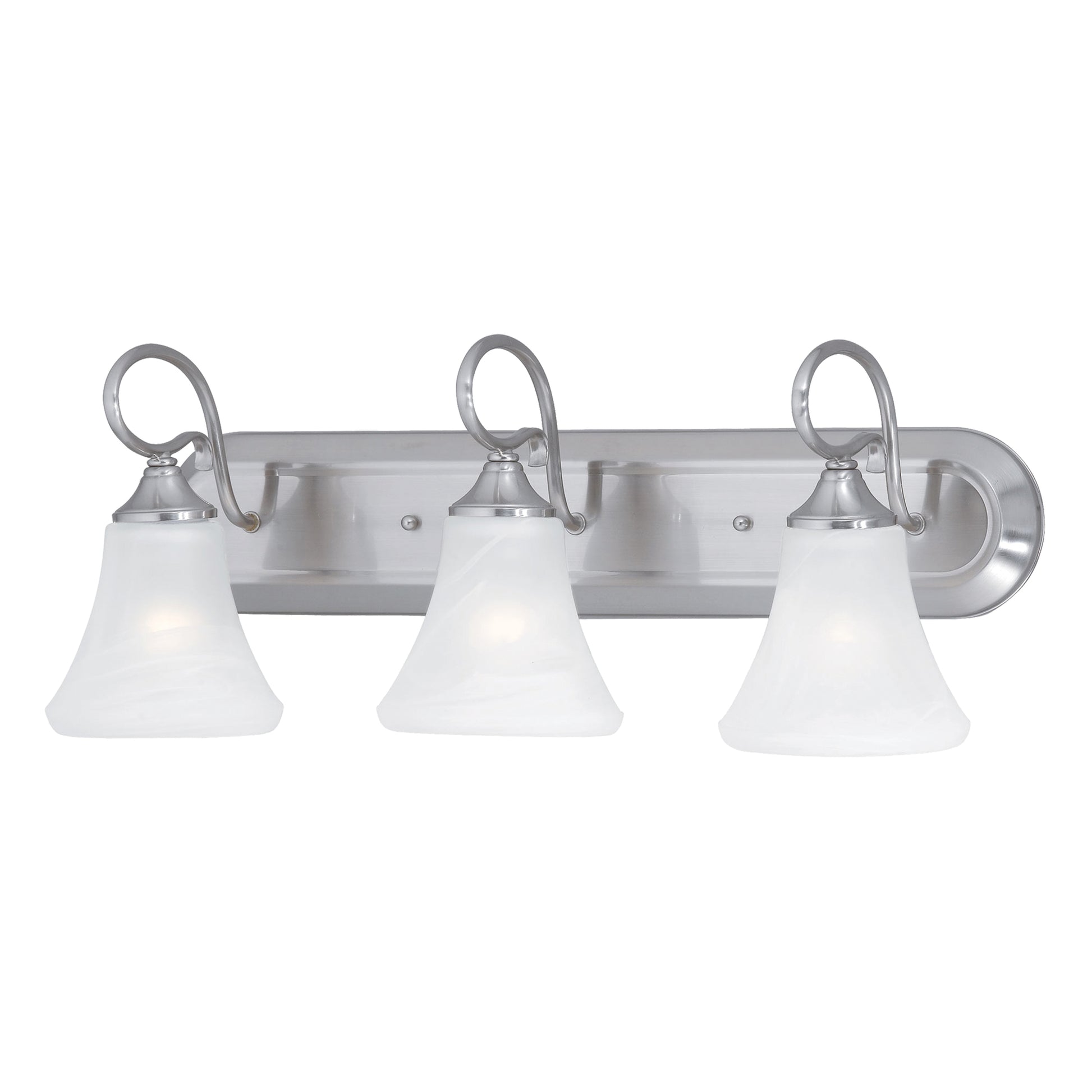 THOMAS SL744378 Elipse 24'' Wide 3-Light Vanity Light - Brushed Nickel