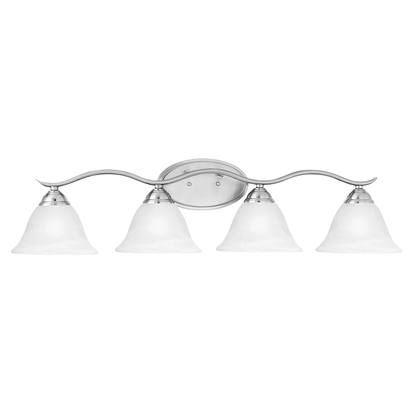 THOMAS SL748478 Prestige 36'' Wide 4-Light Vanity Light - Brushed Nickel