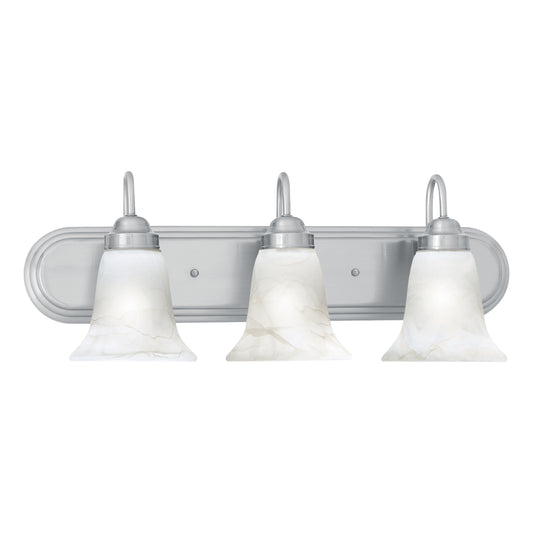 THOMAS SL758378 Homestead 24'' Wide 3-Light Vanity Light - Brushed Nickel