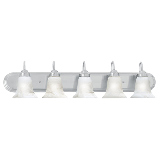 THOMAS SL758578 Homestead 36'' Wide 5-Light Vanity Light - Brushed Nickel