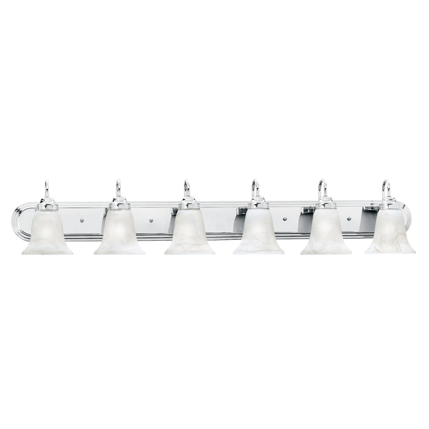 THOMAS SL75864 Homestead 48'' Wide 6-Light Vanity Light - Chrome