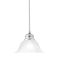 THOMAS SL829678 Prestige 9.5'' Wide 1-Light Mini Pendant - Brushed Nickel