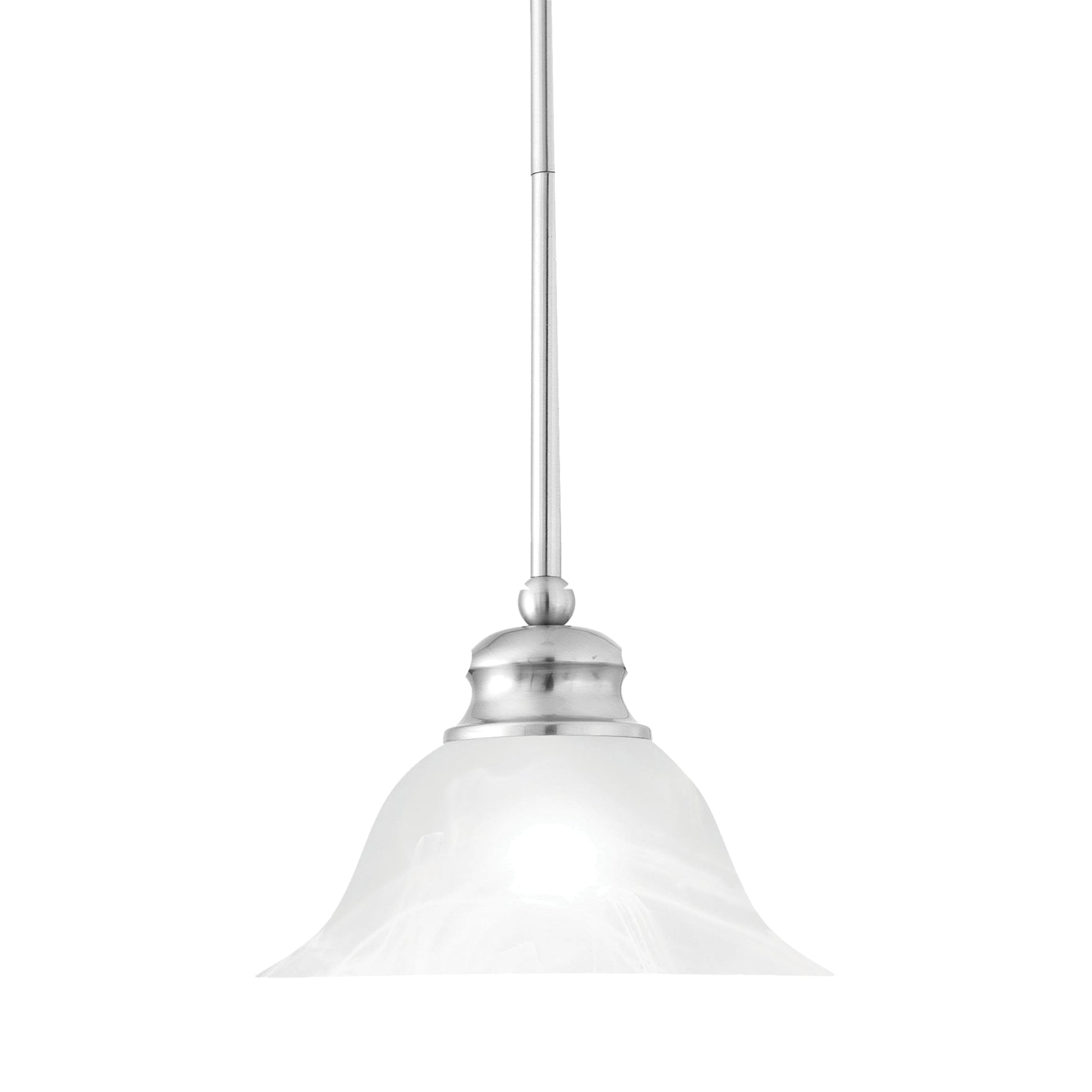 THOMAS SL829678 Prestige 9.5'' Wide 1-Light Mini Pendant - Brushed Nickel