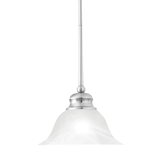 THOMAS SL829678 Prestige 9.5'' Wide 1-Light Mini Pendant - Brushed Nickel