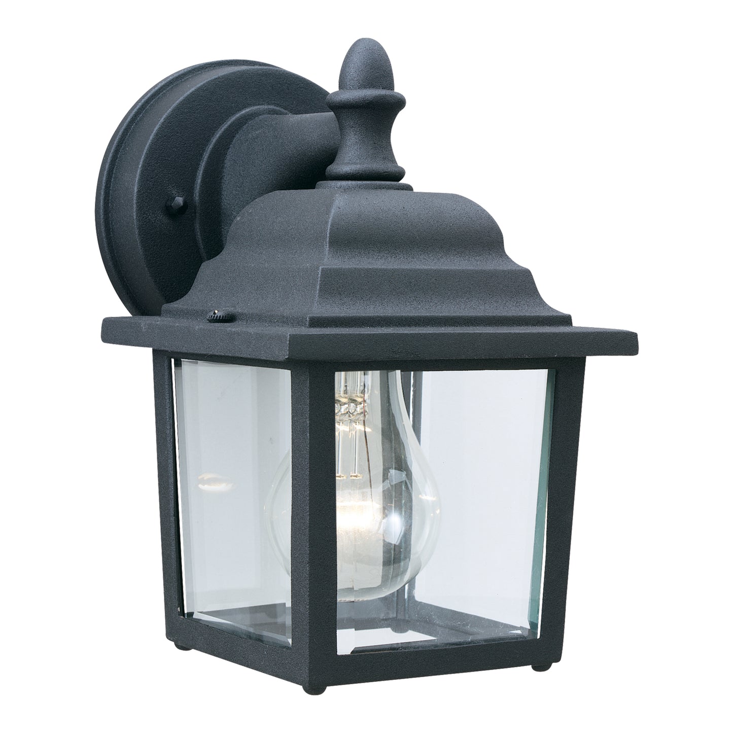 THOMAS SL94227 Hawthorne 8.5'' High 1-Light Outdoor Sconce - Black