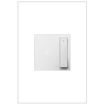 LEGRAND ADTP4FBL3PW4 ADORNE  0-10V sofTap Dimmer, White, with Microban