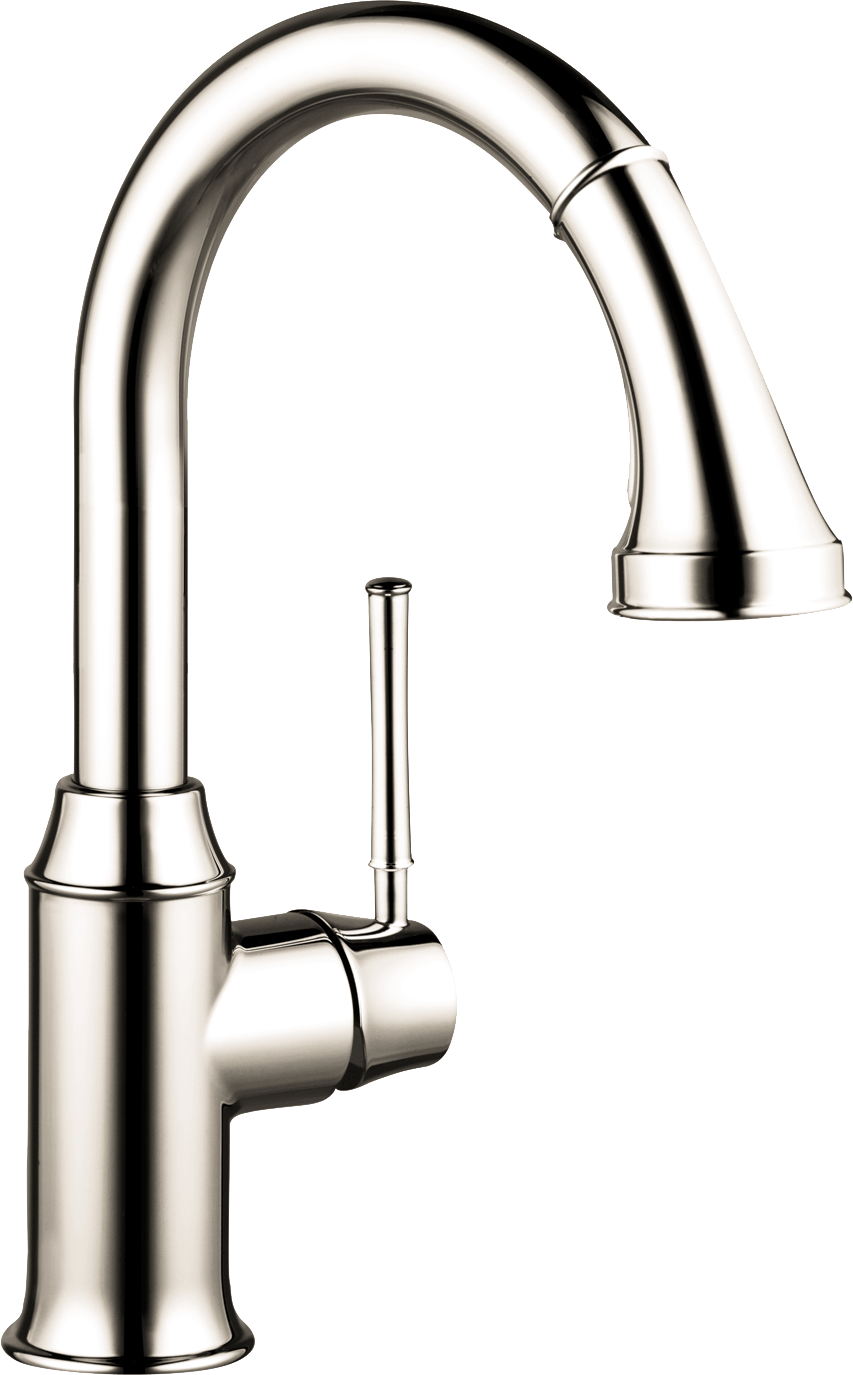 HANSGROHE 04216830 Polished Nickel Talis C Classic Kitchen Faucet 1.75 GPM