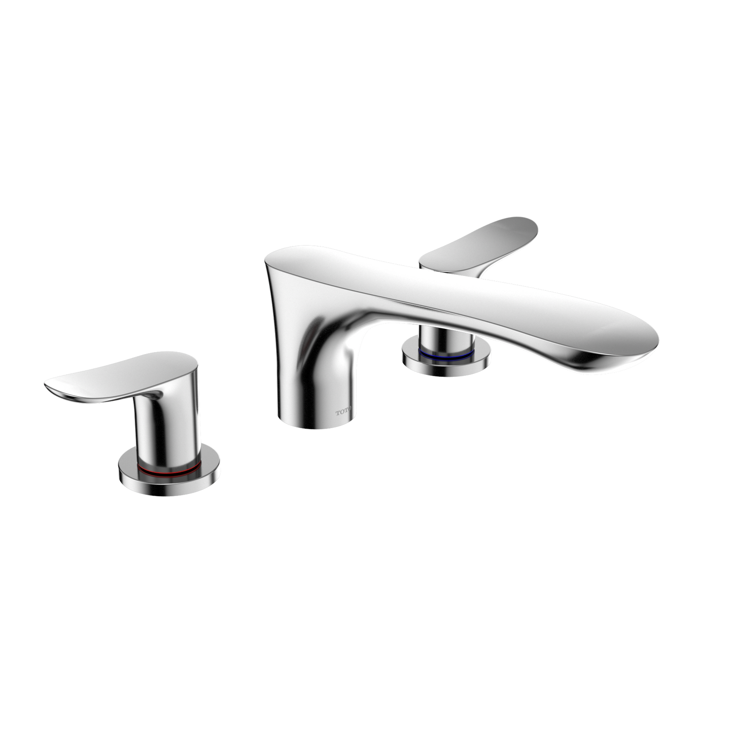 TOTO TBG01201U#CP GO Two-Handle Deck-Mount Roman Tub Filler Trim , Polished Chrome