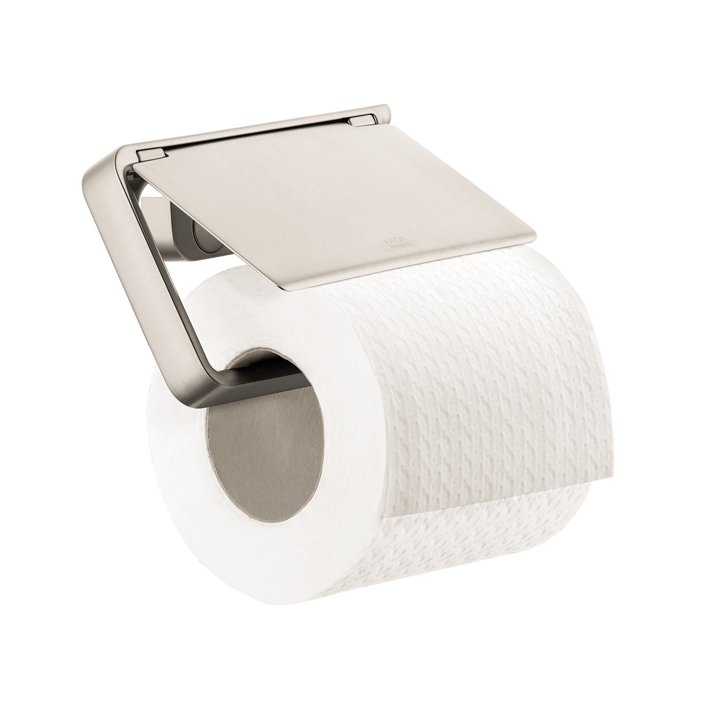 AXOR 42836820 Brushed Nickel Universal Accessories Modern Toilet Paper Holder