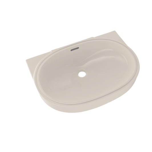 TOTO LT546G#12 Oval 19-11/16" x 13-3/4" Undermount Bathroom Sink with CEFIONTECT , Sedona Beige