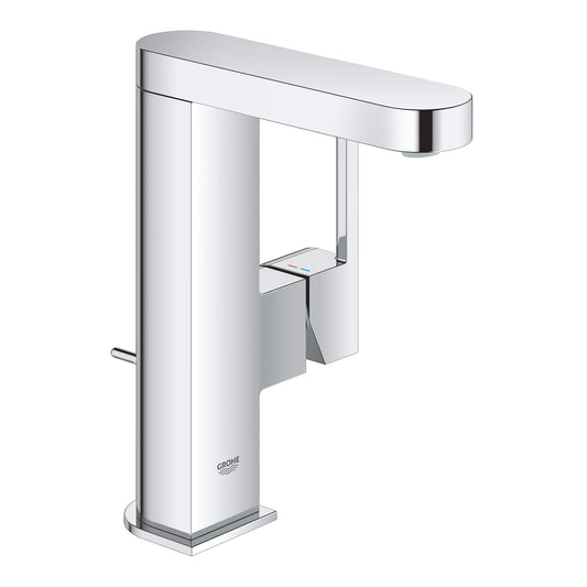 GROHE 23956003 Plus Chrome Single Hole Single-Handle M-Size Bathroom Faucet 1.2 GPM