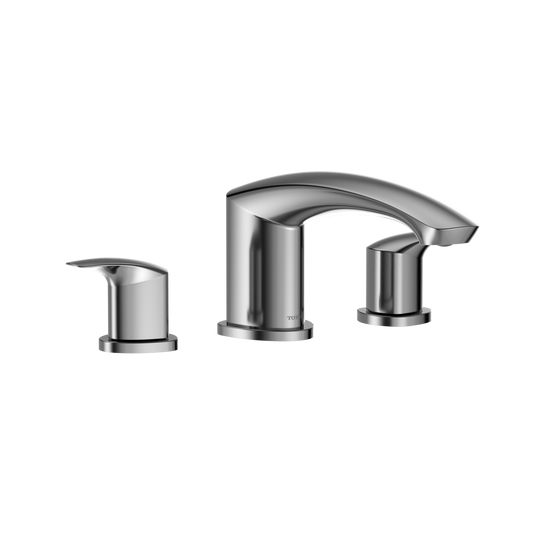 TOTO TBG09201U#CP GM Two-Handle Deck-Mount Roman Tub Filler Trim , Polished Chrome