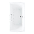 TOTO ABR789T#01YCP ACRYLIC AIRBATH CLAYTON 6636 COTTON CP GRAB BAR L BLOWER , Cotton White