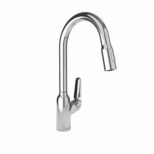 HANSGROHE 71800001 Chrome Focus N Modern Kitchen Faucet 1.75 GPM