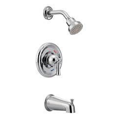 MOEN T41311CGR Capstone Green Trim Cpstn 1H Ts Lr Cyc Chr In Chrome