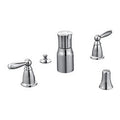 MOEN T5225 Brantford Chrome Two-Handle Bidet Faucet