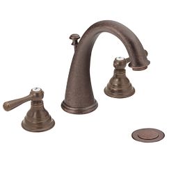 MOEN T6125ORB Kingsley Oil Rubbed Bronze Two-Handle Bathroom Faucet