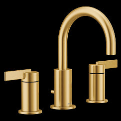 MOEN T6222BG Cia  Two-Handle Bathroom Faucet In Brushed Gold