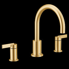MOEN T6223BG Cia  Two-Handle Roman Tub Faucet In Brushed Gold