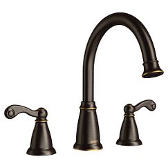 MOEN T624BRB Traditional Traditional 3H Rt Trim Brb