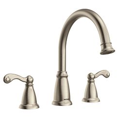 MOEN T624SRN Traditional Traditional 3H Rt Trim Srn