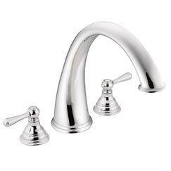 MOEN T920 Kingsley Chrome Two-Handle Roman Tub Faucet