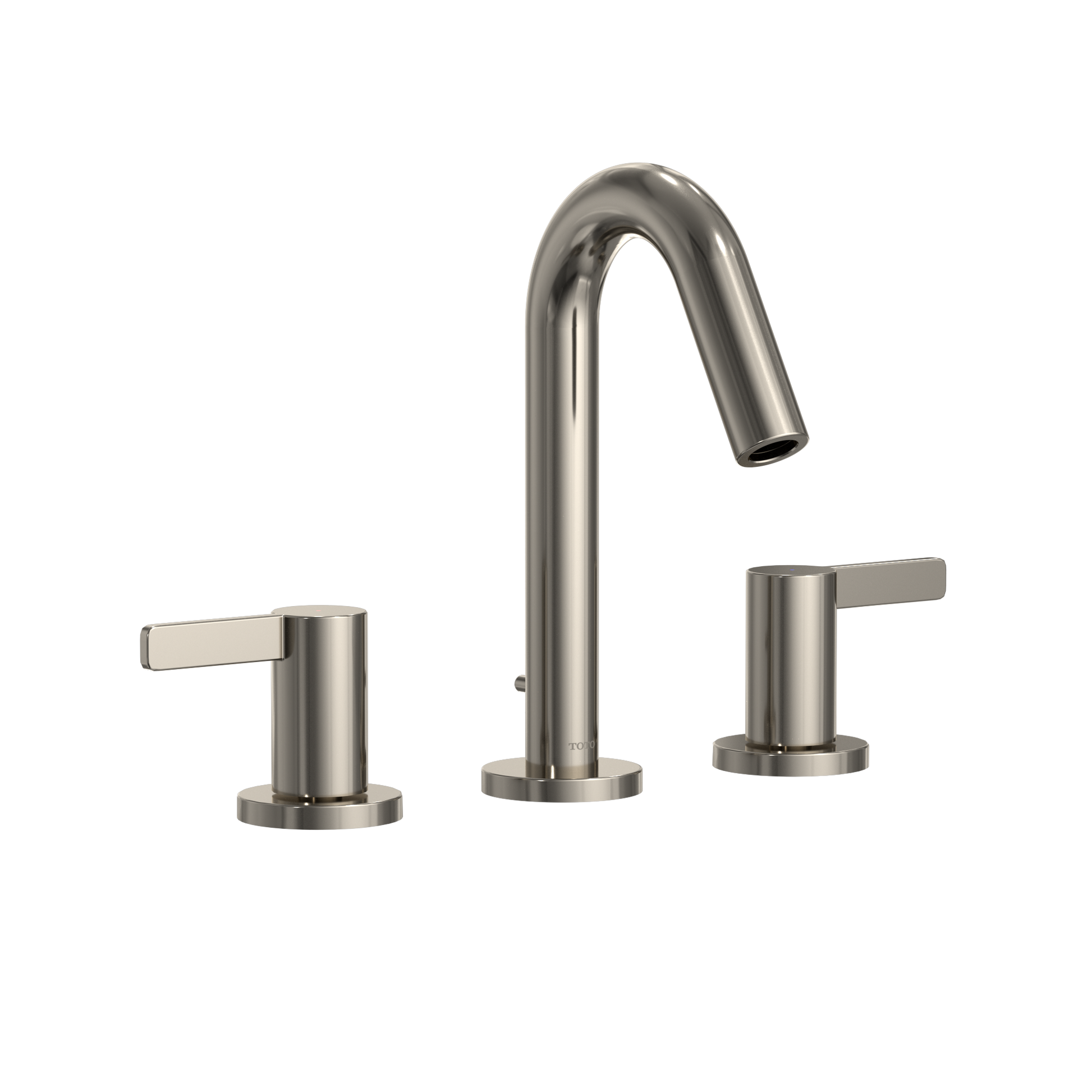 TOTO TLG11201UA#PN GF Series 1.2 GPM Two Lever Handle Widespread Bathroom Sink Faucet , Polished Nickel