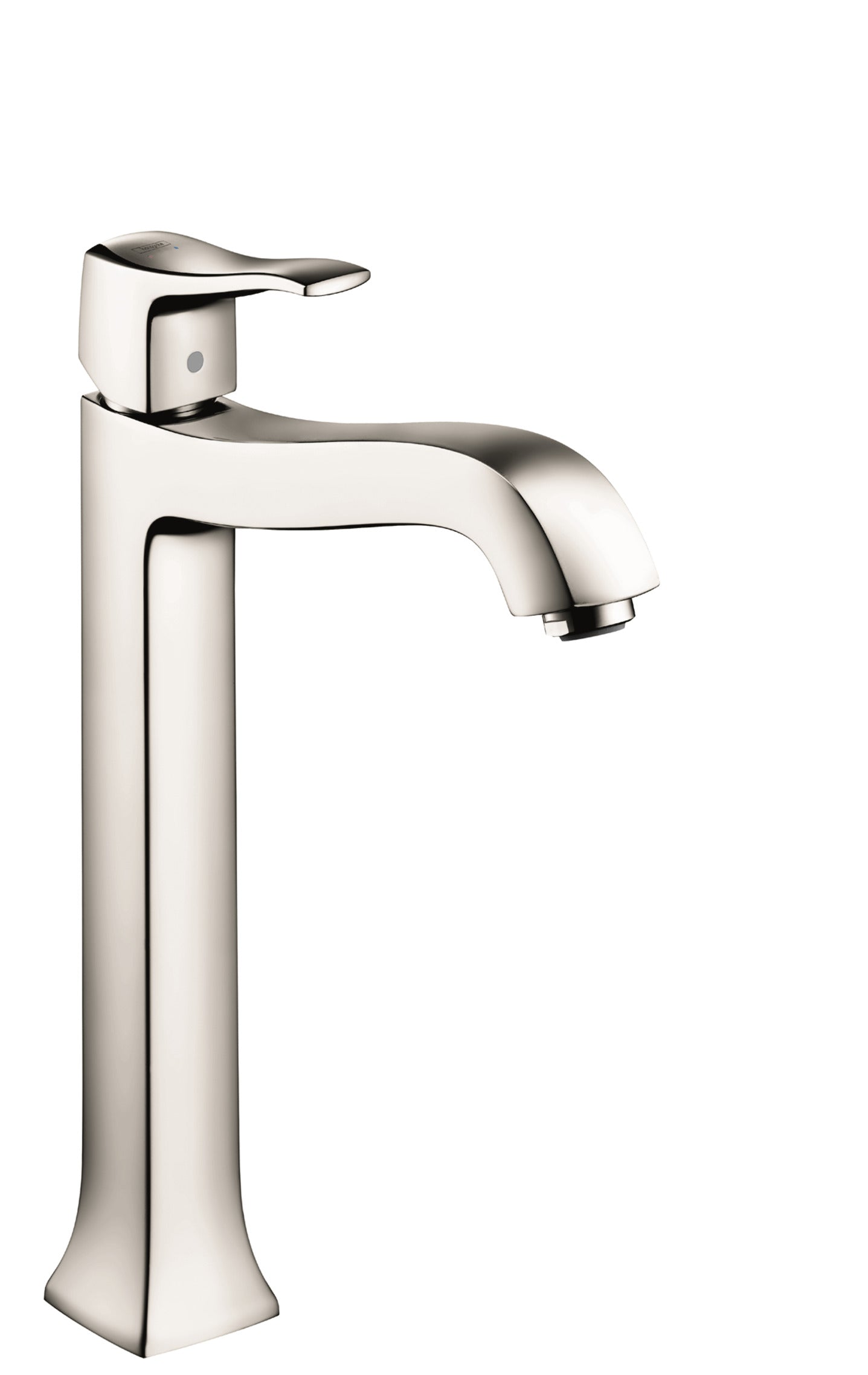 HANSGROHE 31078831 Polished Nickel Metris C Classic Single Hole Bathroom Faucet 1.2 GPM