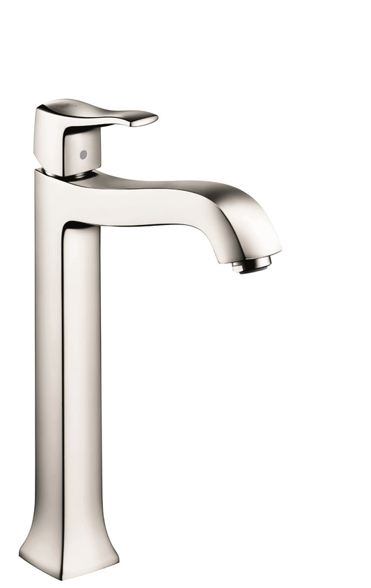 HANSGROHE 31078831 Polished Nickel Metris C Classic Single Hole Bathroom Faucet 1.2 GPM