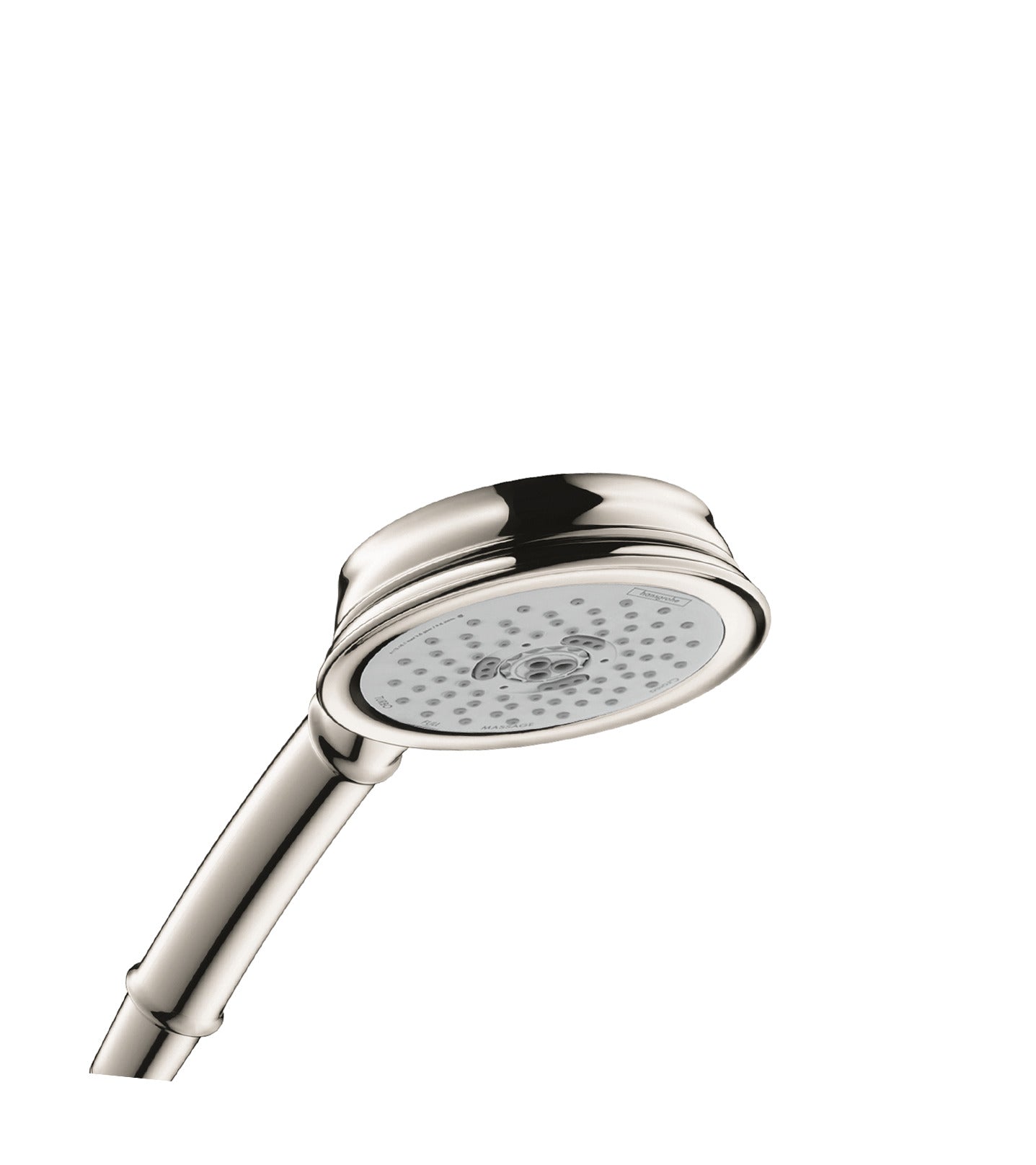 HANSGROHE 04072830 Polished Nickel Croma 100 Classic Classic Handshower 2.5 GPM