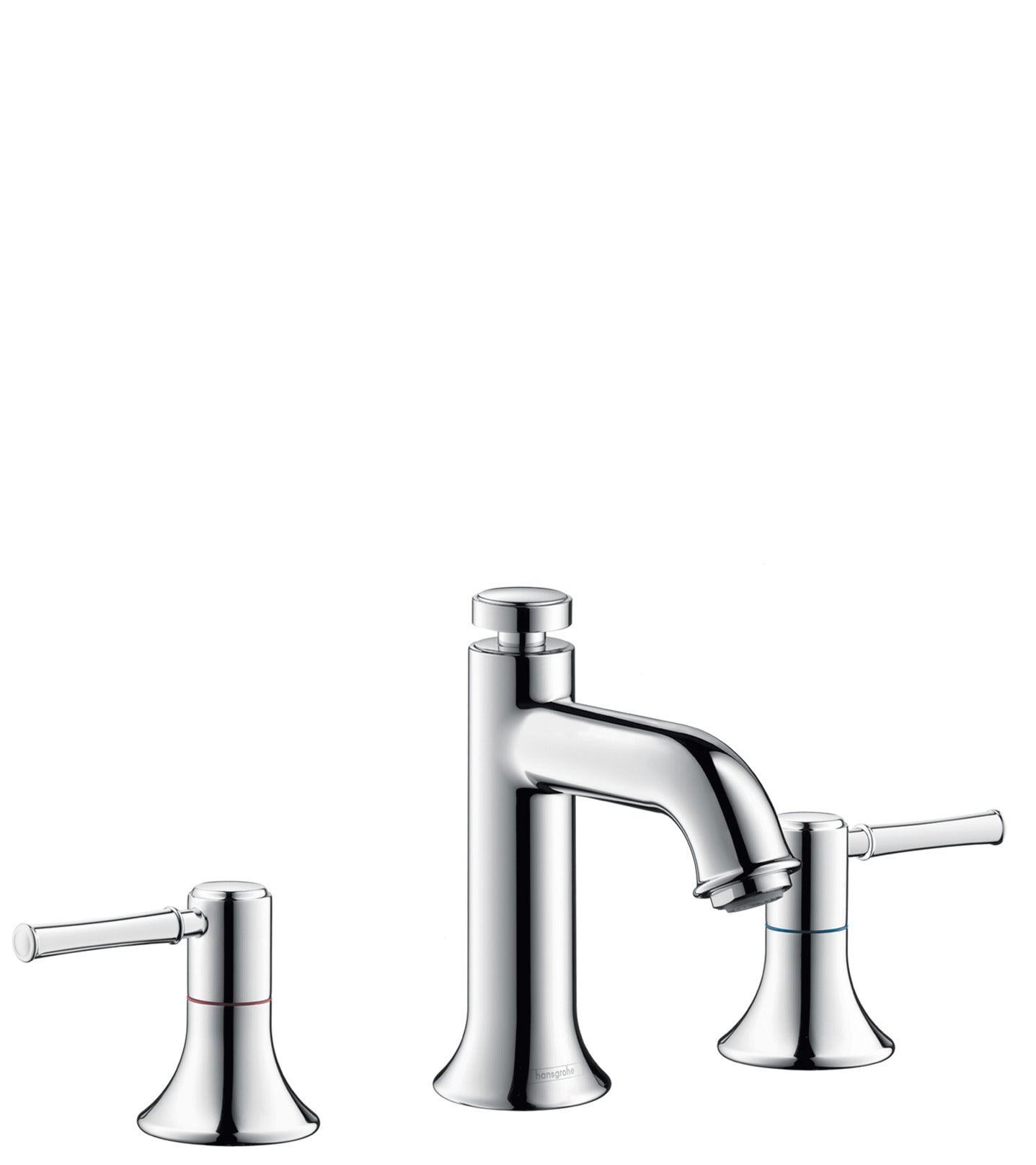HANSGROHE 14113001 Talis C Widespread Faucet 100 with Pop-Up Drain, 1.2 GPM in Chrome