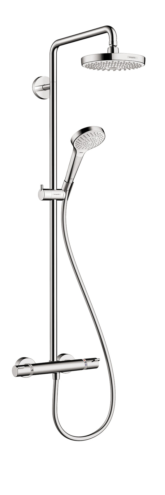 HANSGROHE 27254001 Chrome Croma Select S Modern Showerpipe 2 GPM