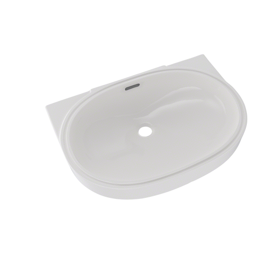 TOTO LT546G#11 Oval 19-11/16" x 13-3/4" Undermount Bathroom Sink with CEFIONTECT , Colonial White