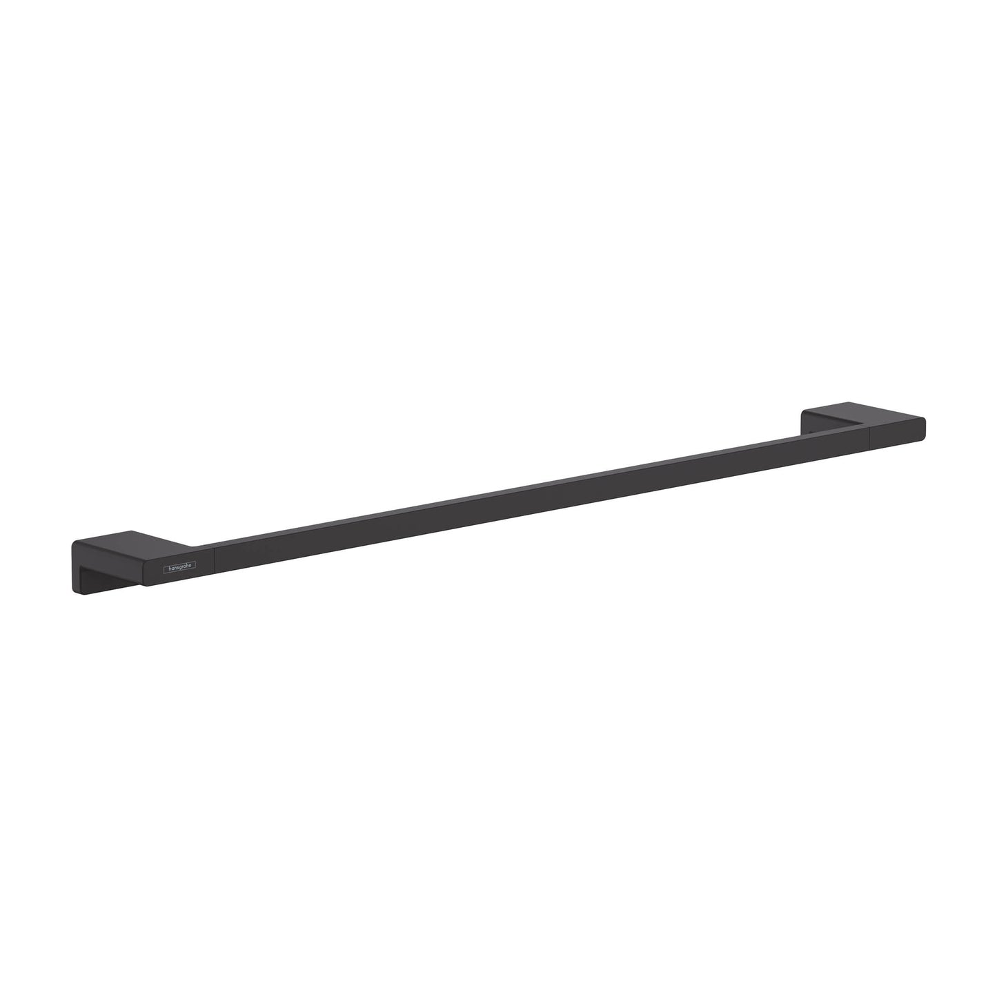 HANSGROHE 41747670 Matte Black AddStoris Modern Towel Bar