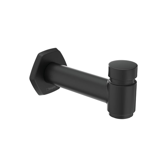 HANSGROHE 04815670 Matte Black Locarno Transitional Tub Spout