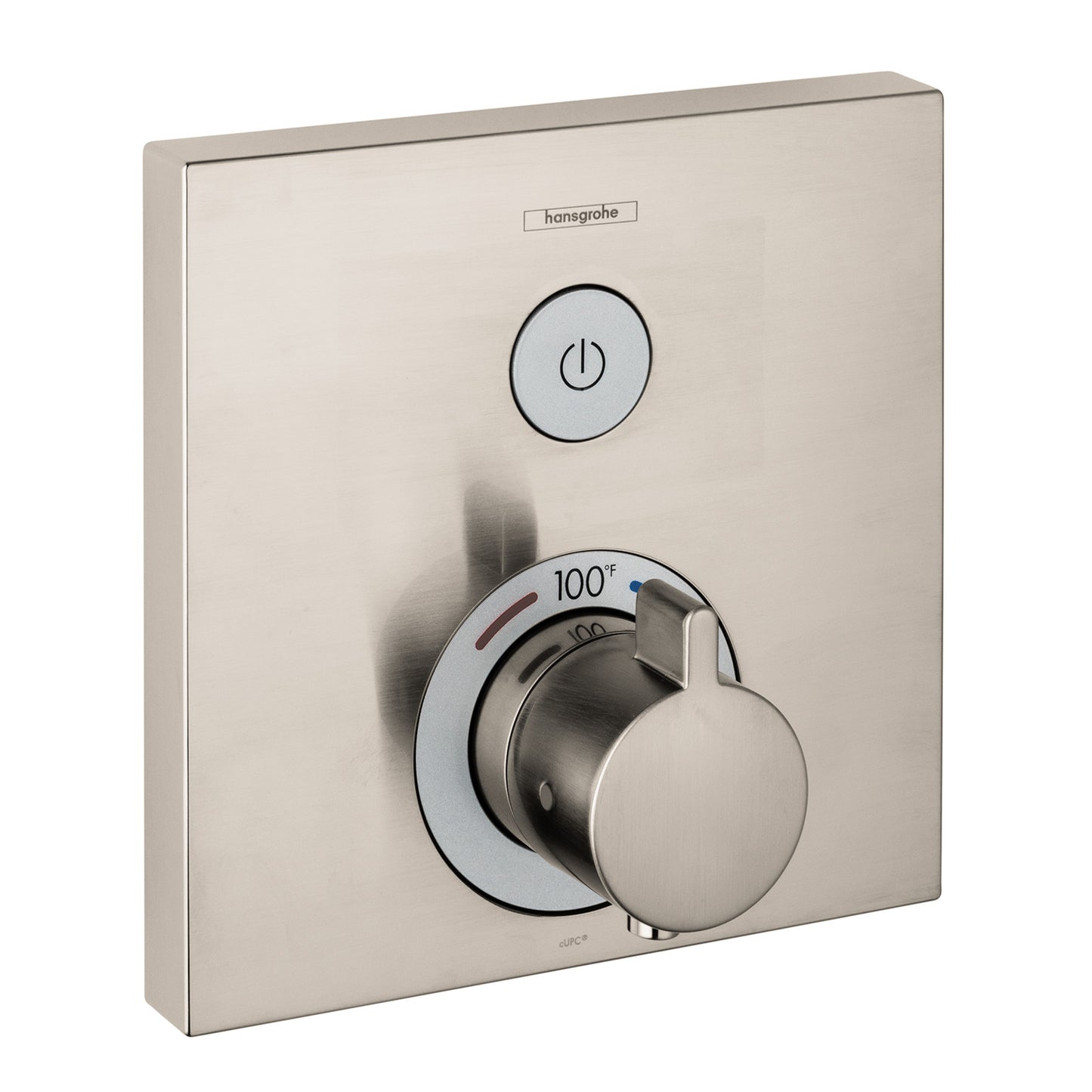 HANSGROHE 15762821 Brushed Nickel ShowerSelect Modern Thermostatic Trim