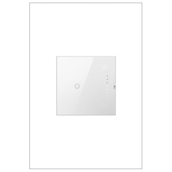 LEGRAND ADTH4FBL3PW4 ADORNE  0-10V Touch Dimmer, White, with Microban