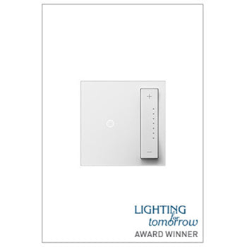 LEGRAND ADTP703TUW4 ADORNE  700W sofTap Tru-Universal Dimmer, White, with Microban