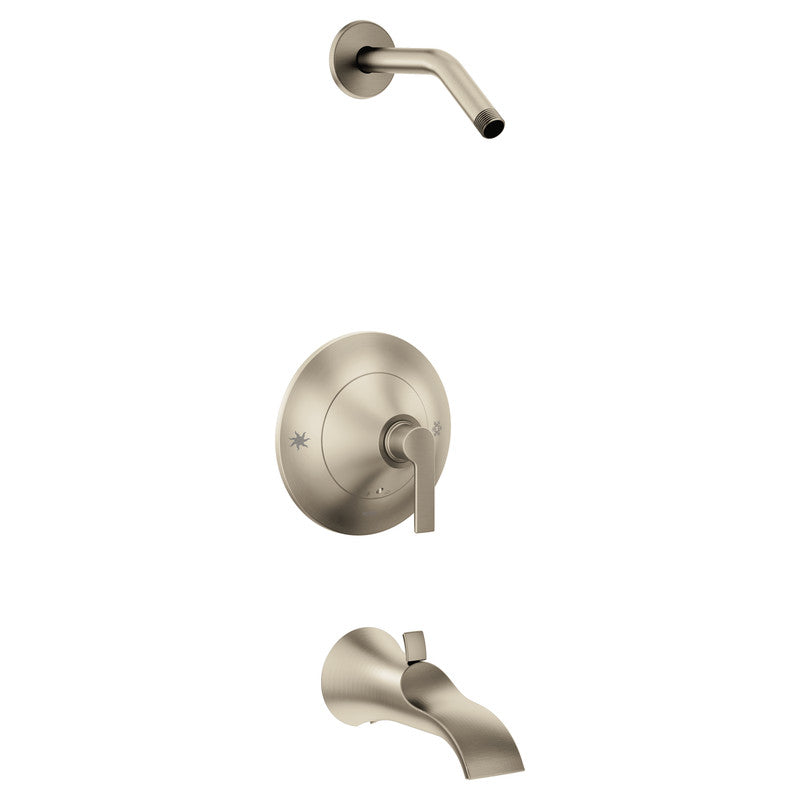 MOEN TS2203NHBN Doux Brushed Nickel Posi-Temp(R) Tub/Shower